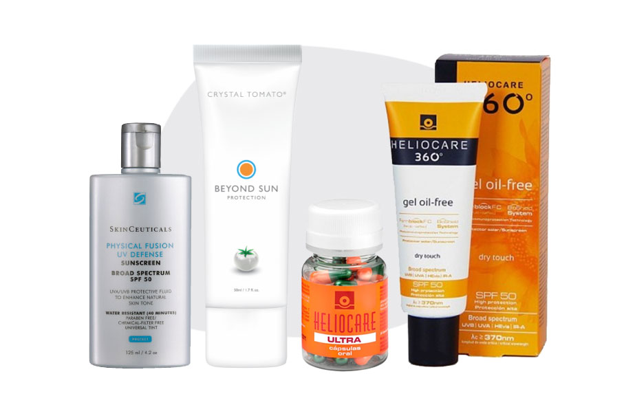 Sunscreen Products - Heliocare, Crystal Tomato & SkinCeuticals | Mizu