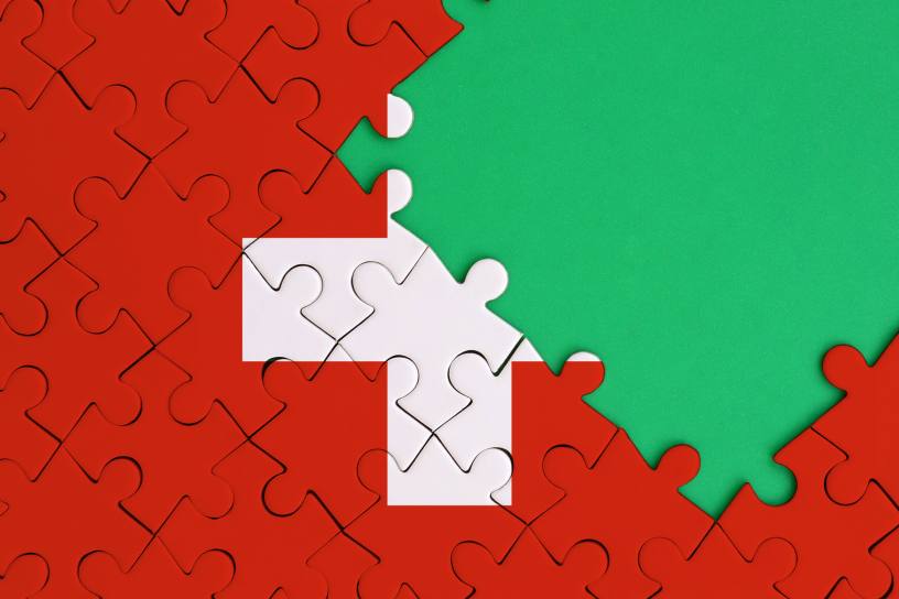 Some commentators see the shuffling of pieces in the Swiss banking jigsaw as a positive step forward in a field wary of consolidation. Image via Envato