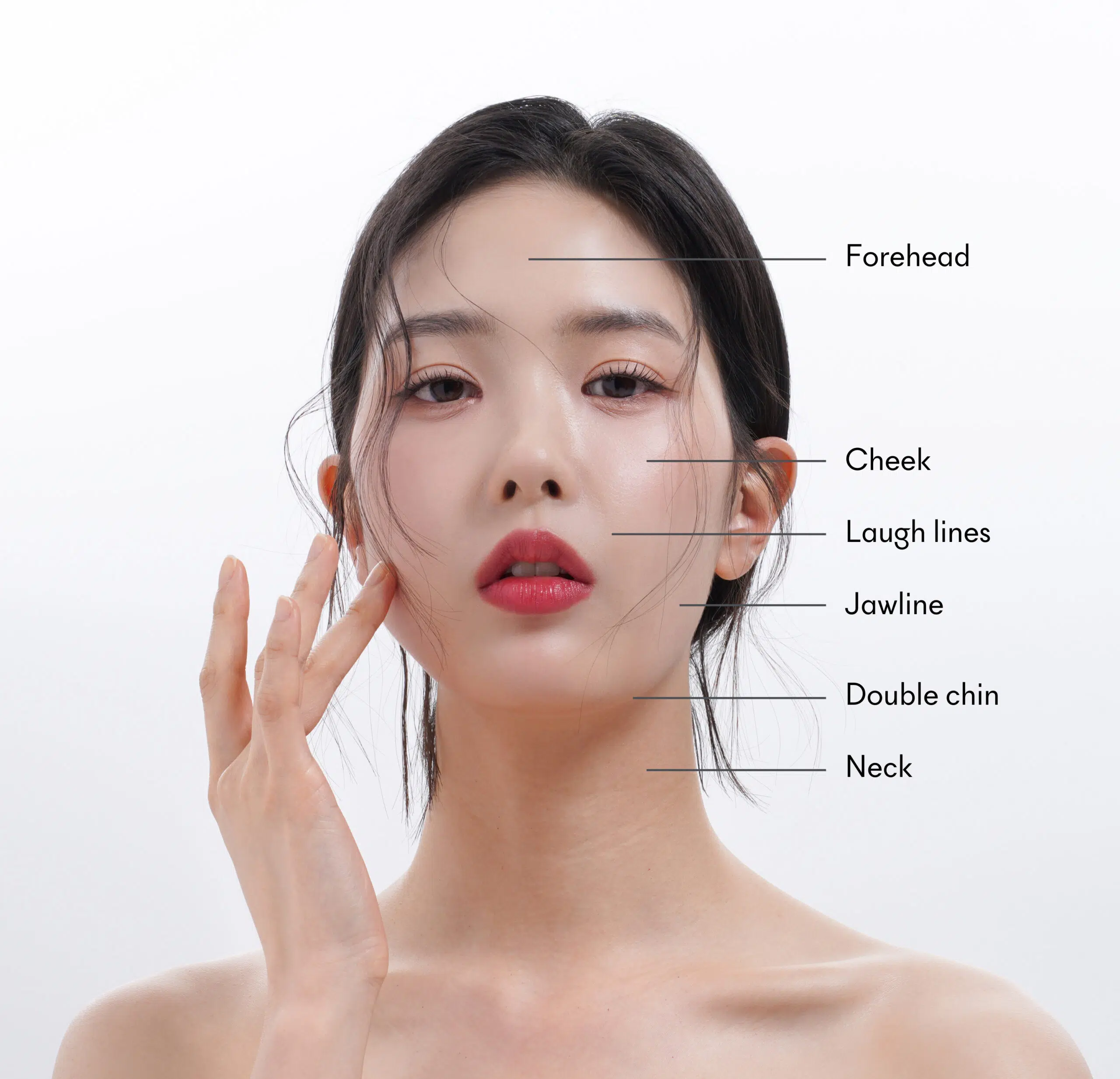 Titanium Lifting Treatment Areas | Mizu